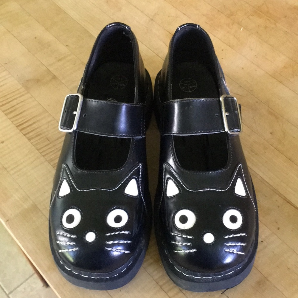 TUK Cat Mary Jane Shoes
